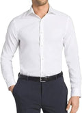 Stretch Slim Fit Long Sleeve Button Down Shirt