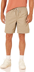 8-Inch Relaxed Fit Drawstring Walk Shorts