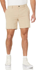 Slim Fit 7-Inch Lightweight Stretch Oxford Shorts