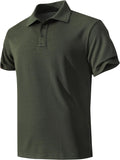 Quick-Dry Short Sleeve Collared Performance Shirt
